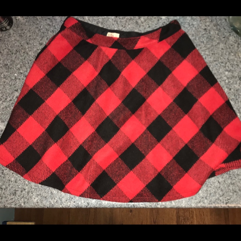 Plad stripped skirt